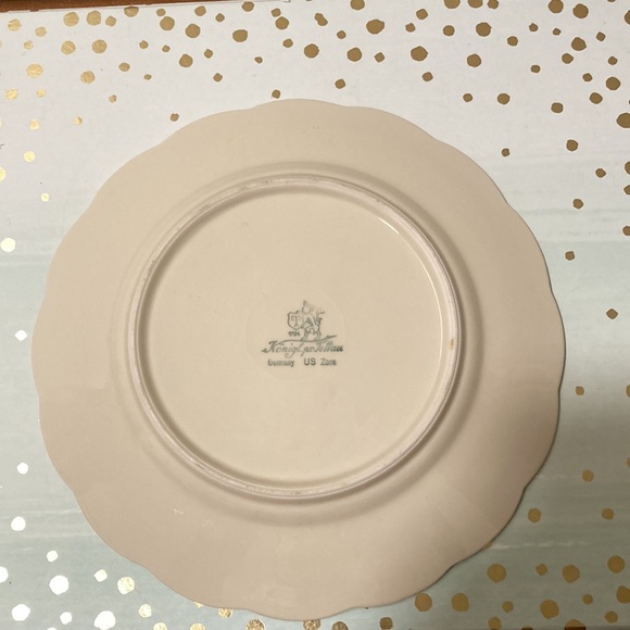 Vintage US Zone German Bavarian china plate - Picture 2 of 6